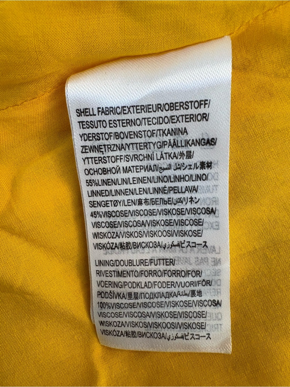 Farm Rio Yellow Garden Midi Dress Womens Large NWT Tropical Cutout Ring Detail - Picture 12 of 13